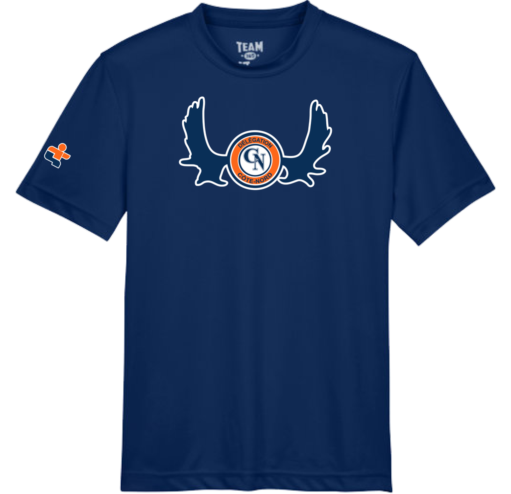 JDQ CÔTE-NORD - TT11Y T-Shirt Zone Performance junior - SE. S15573 (AV) - SE. S15572 (MG)