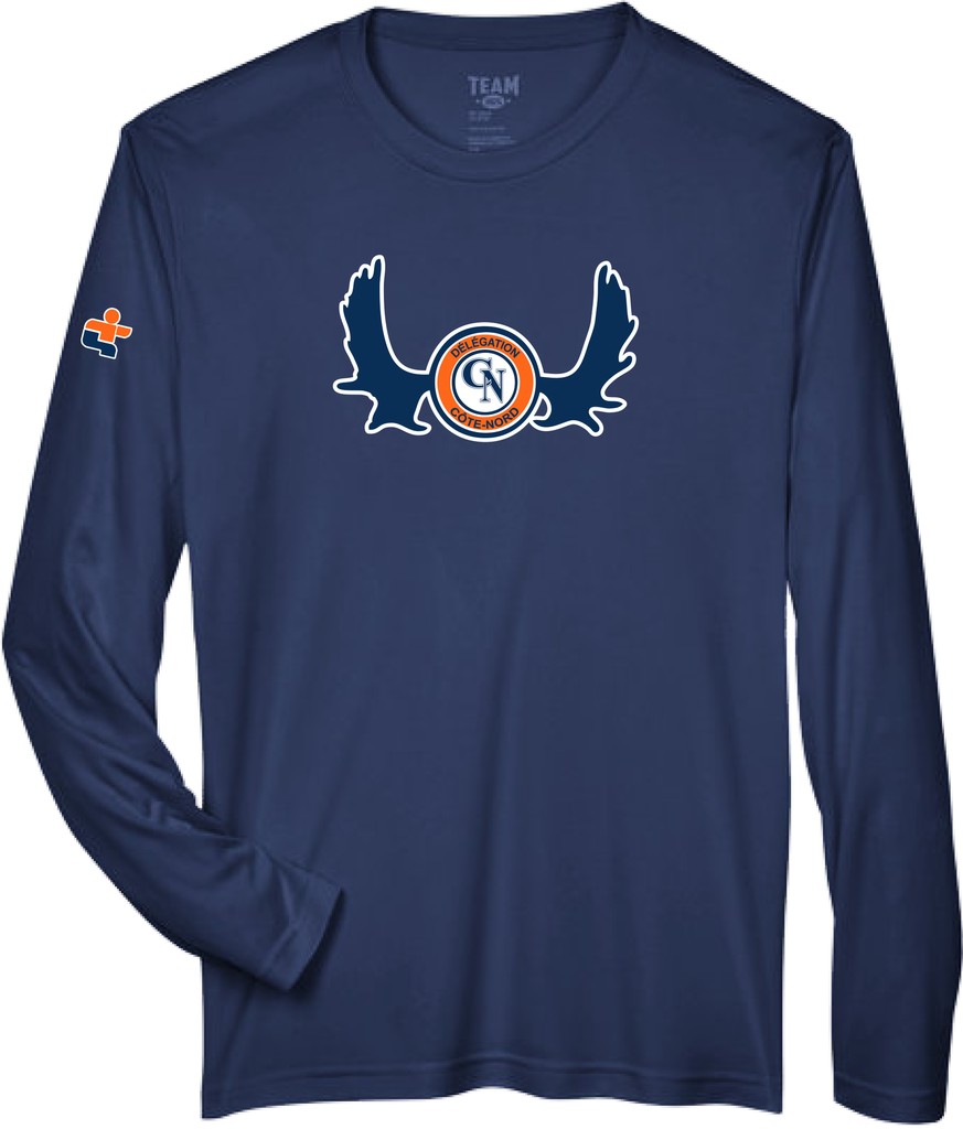 JDQ CÔTE-NORD - TT11L T-Shirt manches longues Performance homme - SE. S15573 (AV) - SE. S15572 (MG)