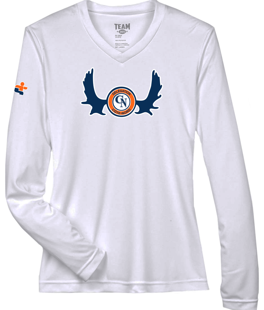 JDQ CÔTE-NORD - TT11WL T-shirt m.l. Zone Performance femme - SE. S15573 (AV) - SE. S15572 (MG)