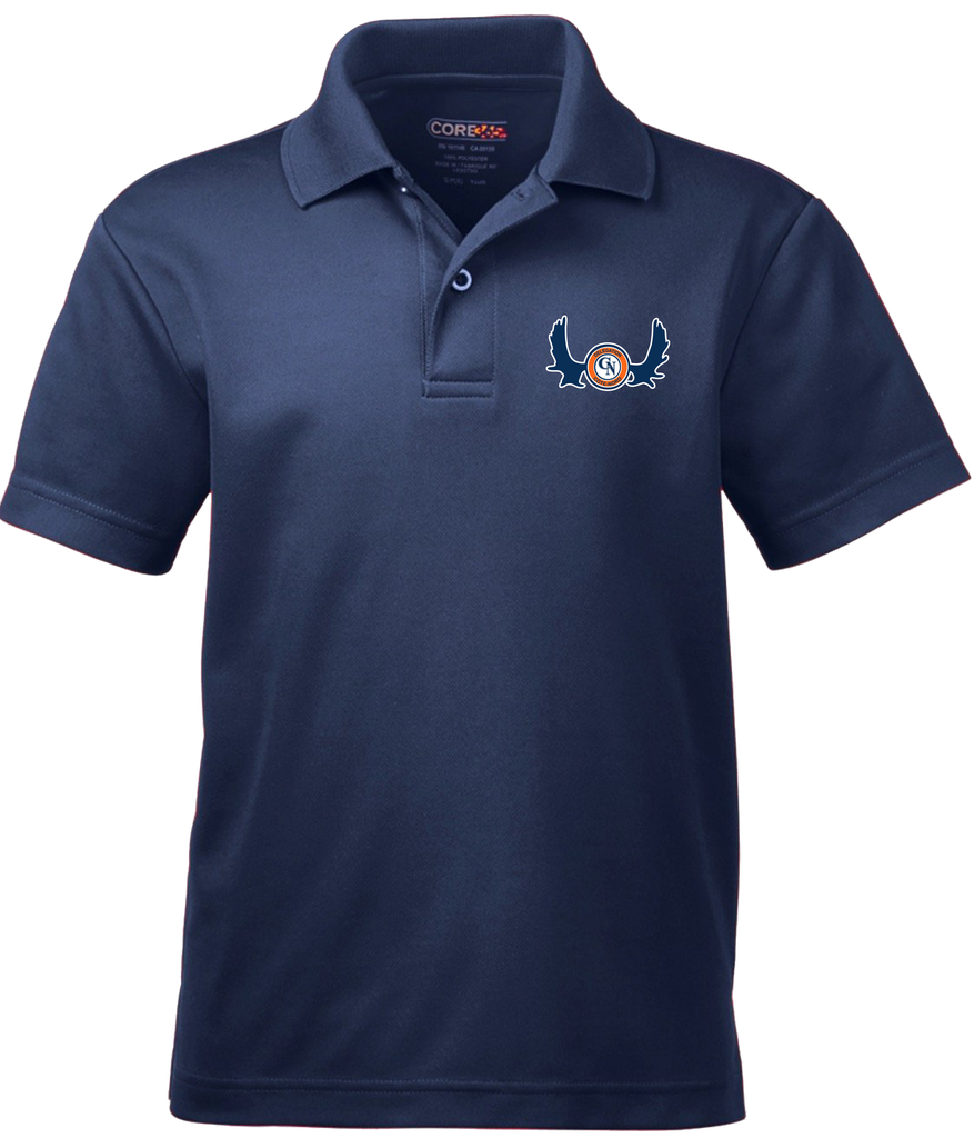 JDQ CÔTE-NORD - 88181Y Polo Piqué Origine Pour Jeunes - DTF. DTF-969 (AVG)