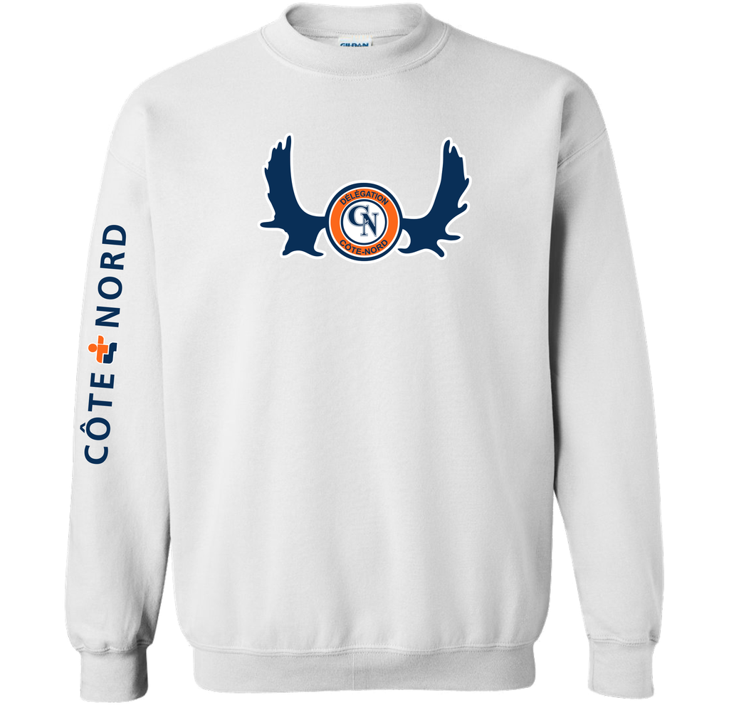 JDQ CÔTE-NORD - 18000 Molleton à col rond unisexe - SE. S15573 (AV) - SE. S15575 (Z) OU SE. S16085 (Z)