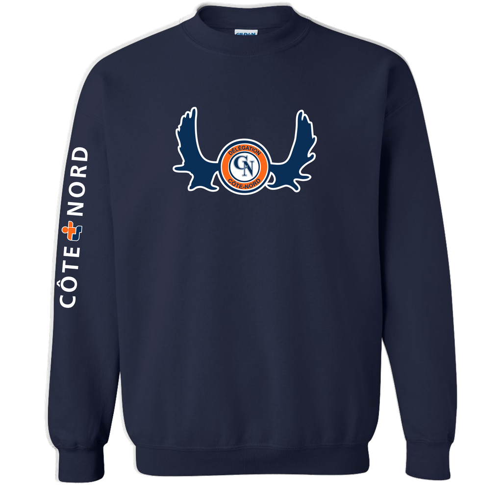 JDQ CÔTE-NORD - 18000 Molleton à col rond unisexe - SE. S15573 (AV) - SE. S15575 (Z) OU SE. S16085 (Z)