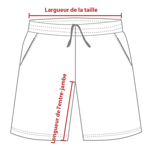 Charte de grandeur A8070M (XS à 3XL)